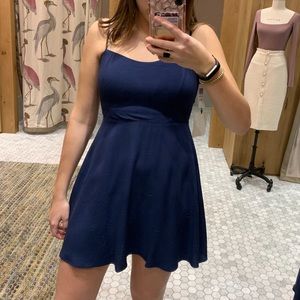 Navy Aritzia Sunday Best dress size 6